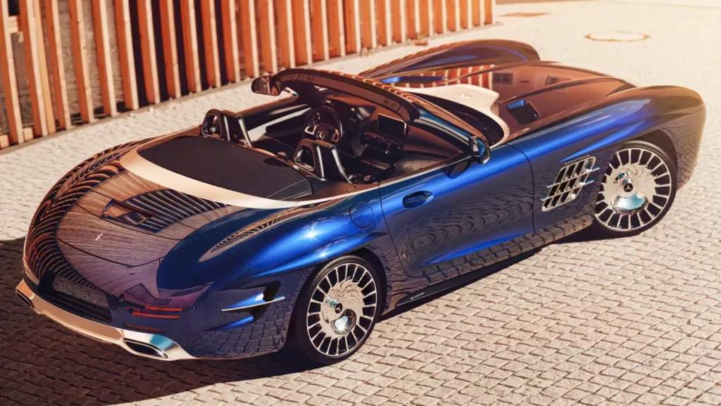 2024 Saoutchik 300 GTC Roadster. Imagen trasera.