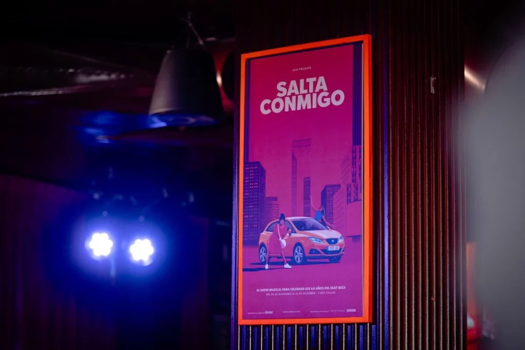 2024 Seat Ibiza Salta Conmigo. Imagen cartel.