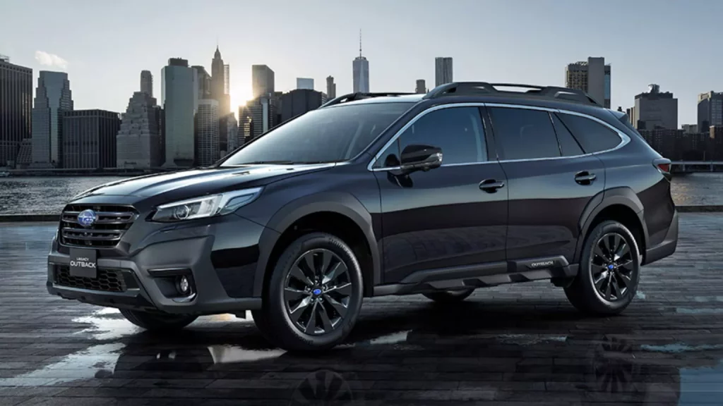 2024 Subaru Outback Black Selection. Imagen estática.