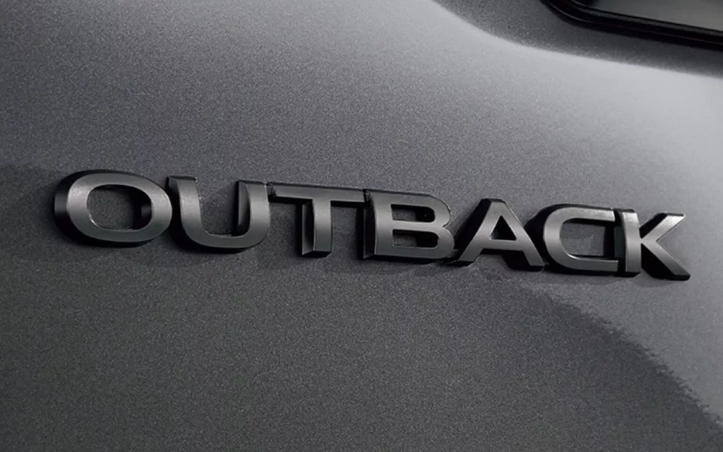 2024 Subaru Outback Black Selection. Imagen detalle.