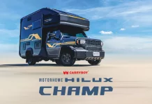 Carryboy convierte el Toyota Hilux Champ en una sensacional caravana