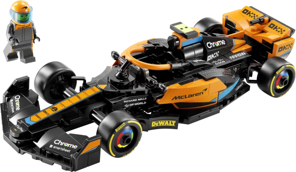 El monoplaza de Fórmula 1 de McLaren ya tiene su versión Lego.