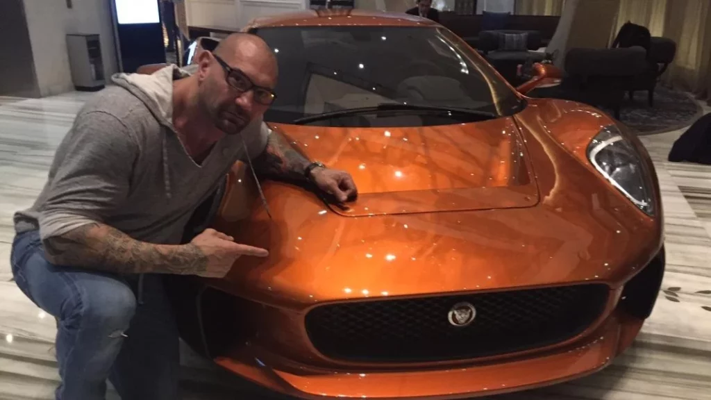 El coche de Dave Bautista está a la venta