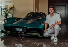 Fernando Alonso ya conduce su ‘otro’ Aston Martin con 1.155 CV