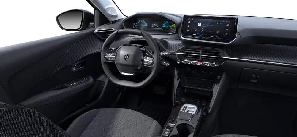 Interior del Peugot 208 Style