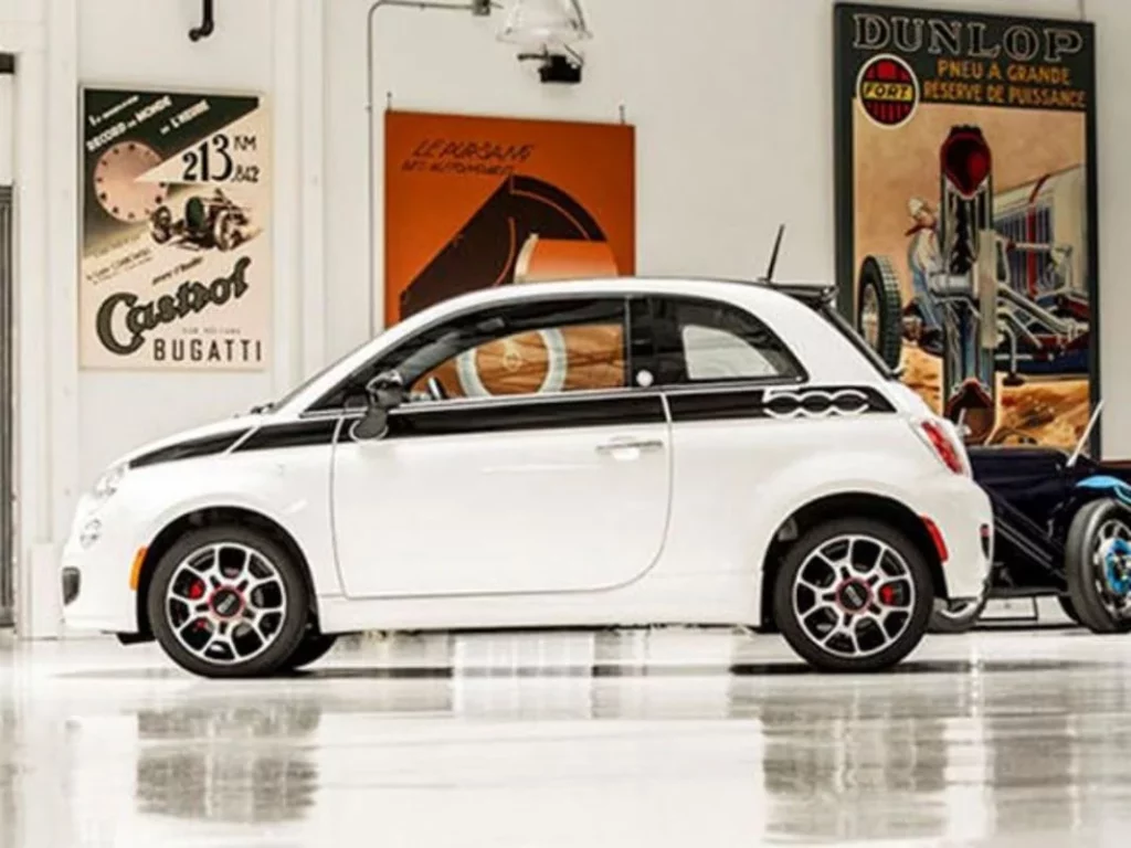 La historia del Fiat 500 de Jay Leno