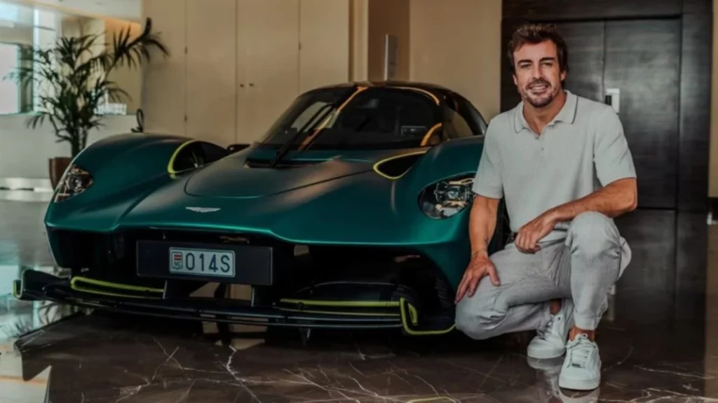 ¿Qué características tiene el Aston Martin de Fernando Alonso?