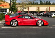 La mala cabeza para dejar un Ferrari F40 aparcado 10 años sin saber ni que te lo habías comprado