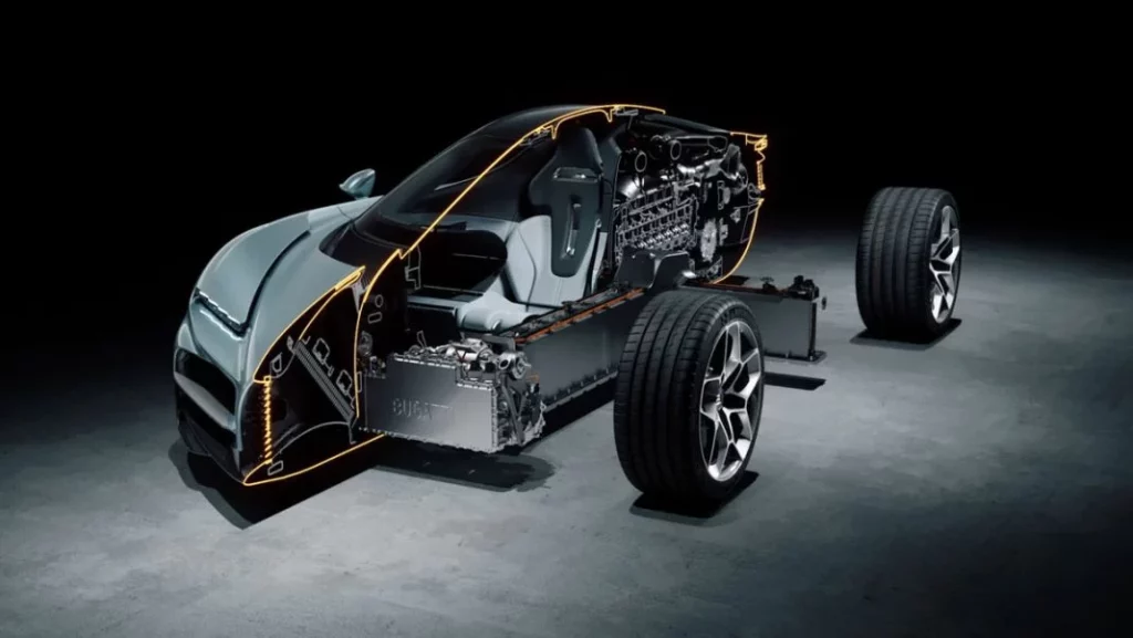 10 BUGATTI Rolling Chassis Motor16