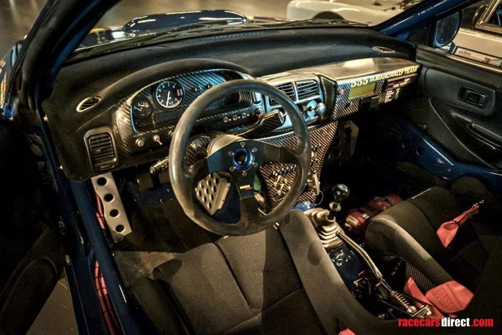 1993 Subaru Impreza WRC. Colin McRae. Imagen interior.