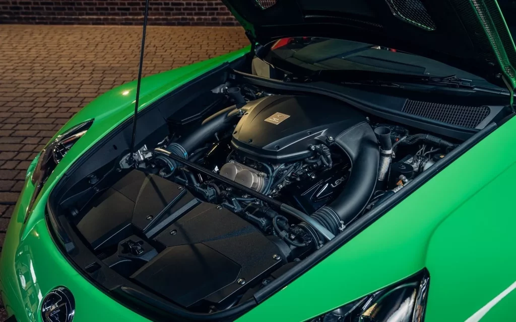 2024 Lexus LFA Fresh Green. DK Engineering. Imagen motor.