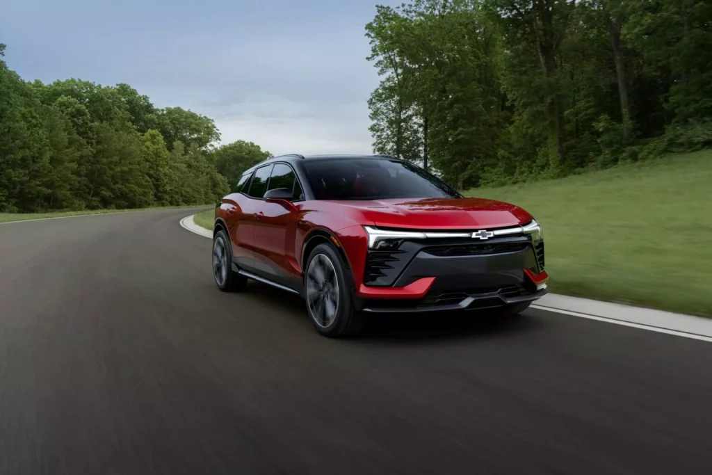 2024 Chevrolet Blazer EV SS. Imagen movimiento.