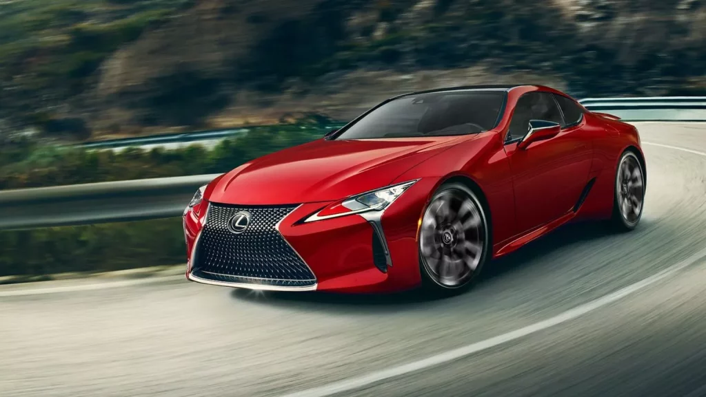 2024 Lexus LC. Imagen movimiento.