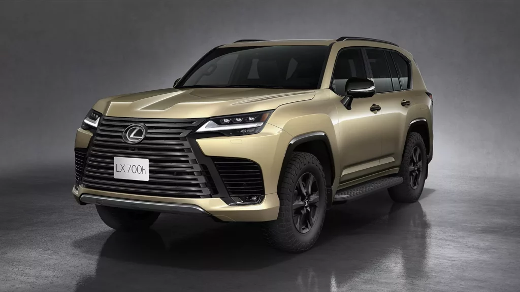 2024 Lexus LX 700h. Imagen Overland.