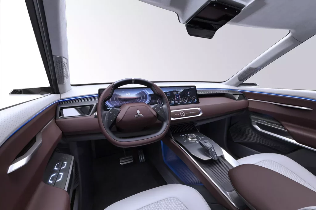 2024 Mitsubishi DST Concept. Imagen interior.