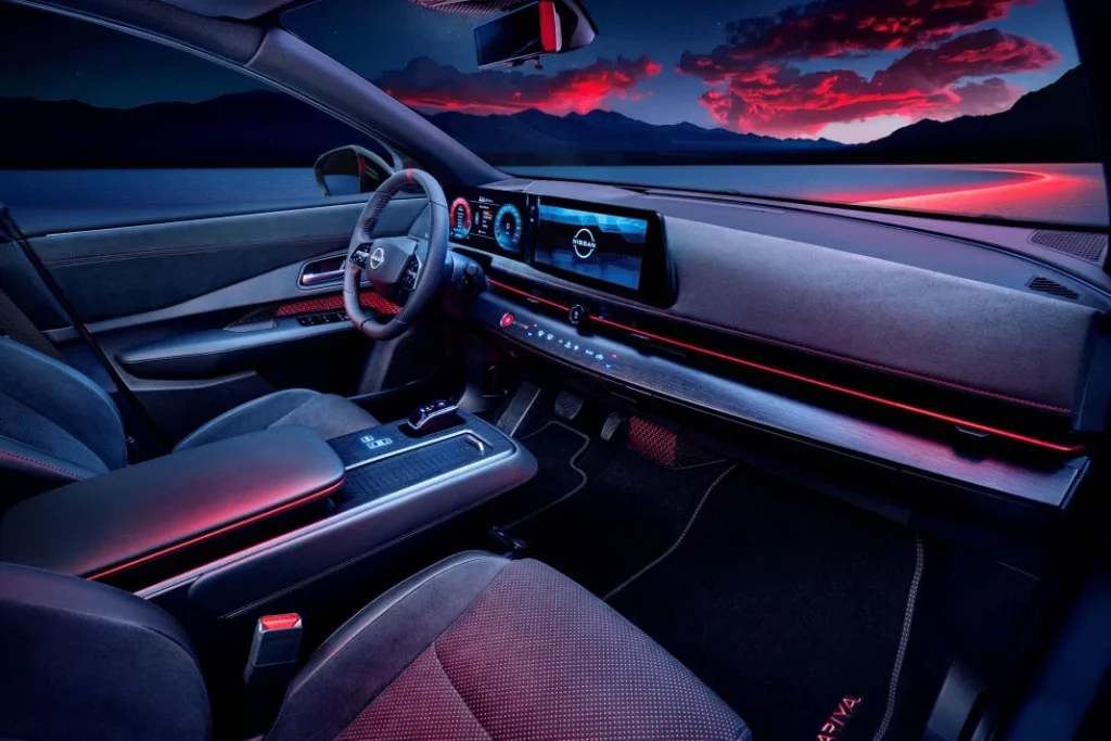 2024 Nissan Ariya NISMO. Imagen interior.