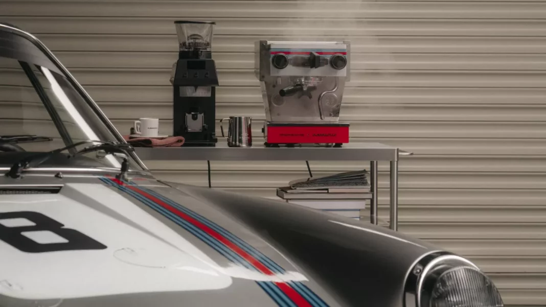 2024 Porsche x La Marzocco. Cafetera. Imagen portada.