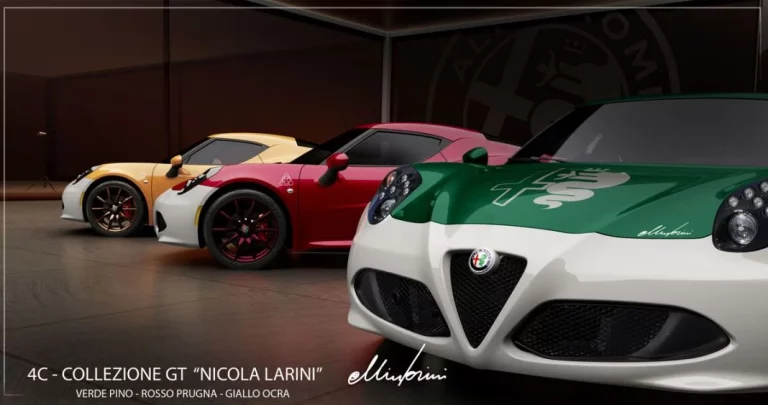 Alfa Romeo recupera el 4C en homenaje a Nicola Larini