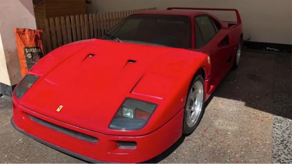 El hallazgo y la nueva vida del Ferrari F40