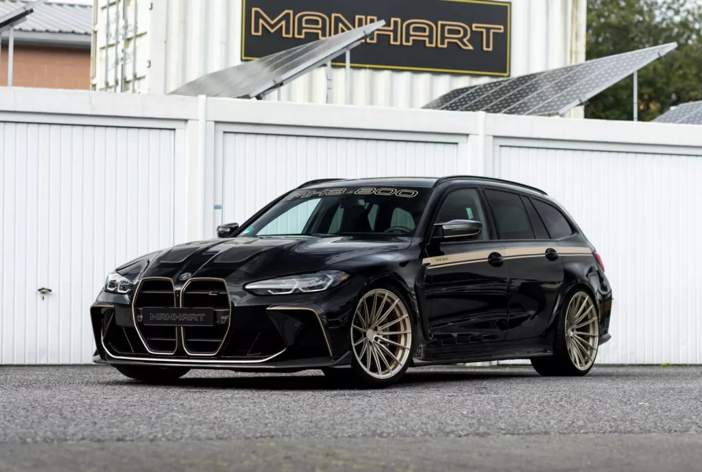 2023 BMW M3 Touring. Manhart MH3 800 Touring. Imagen delantera.