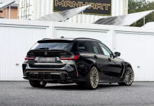 El BMW M3 Touring que deja tirado al BMW M5 Touring viene firmado por Manhart