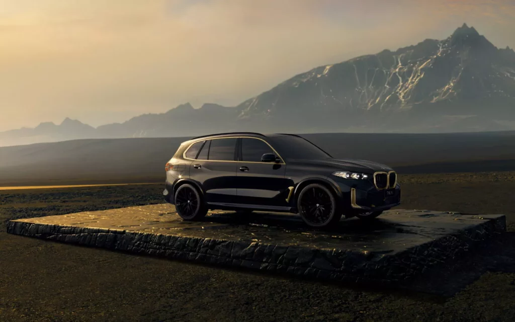 2024 BMW X5 Dark Flame. Imagen exterior.