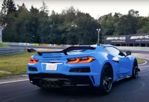 El ‘tiempazo’ que el Corvette Z06 ha marcado en el circuito de Nürburgring