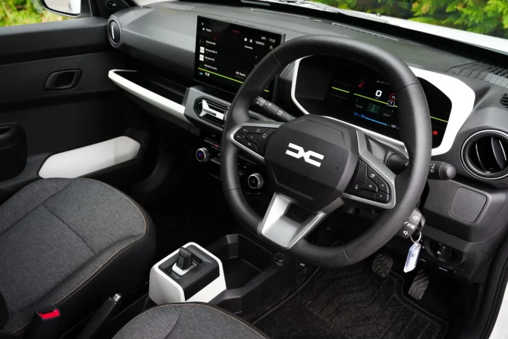 2024 Dacia Spring Cargo. Imagen interior.