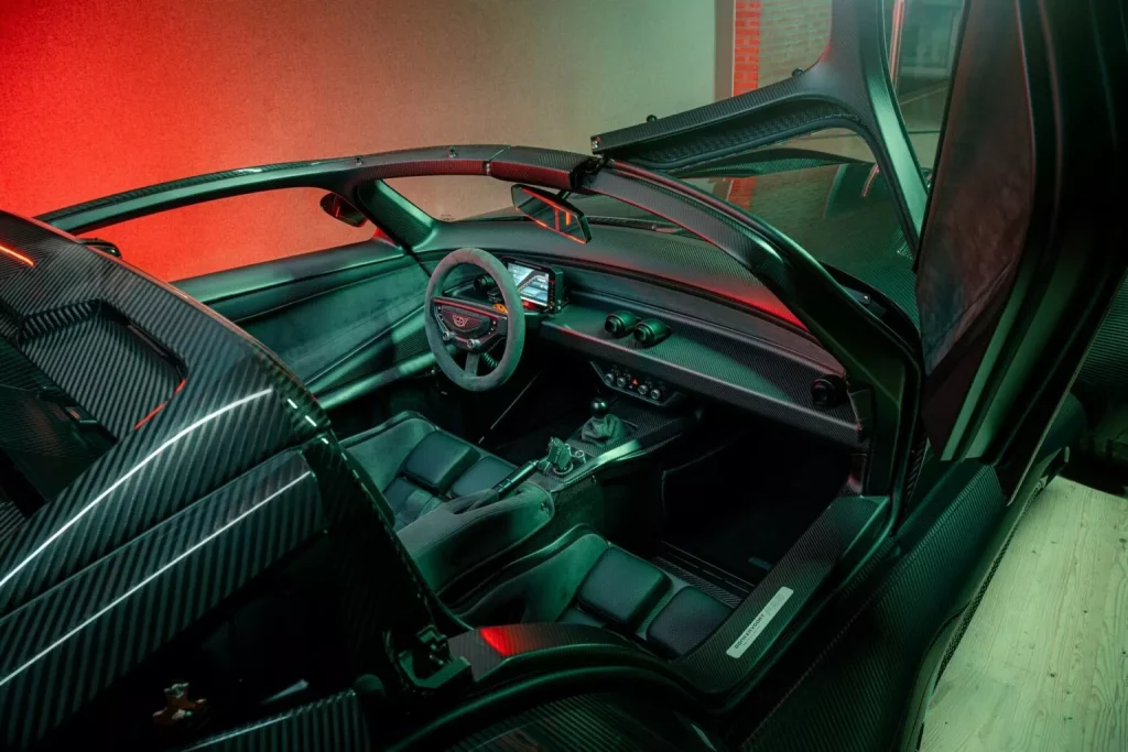 2024 Donkervoort F22 Final Five. Imagen interior.