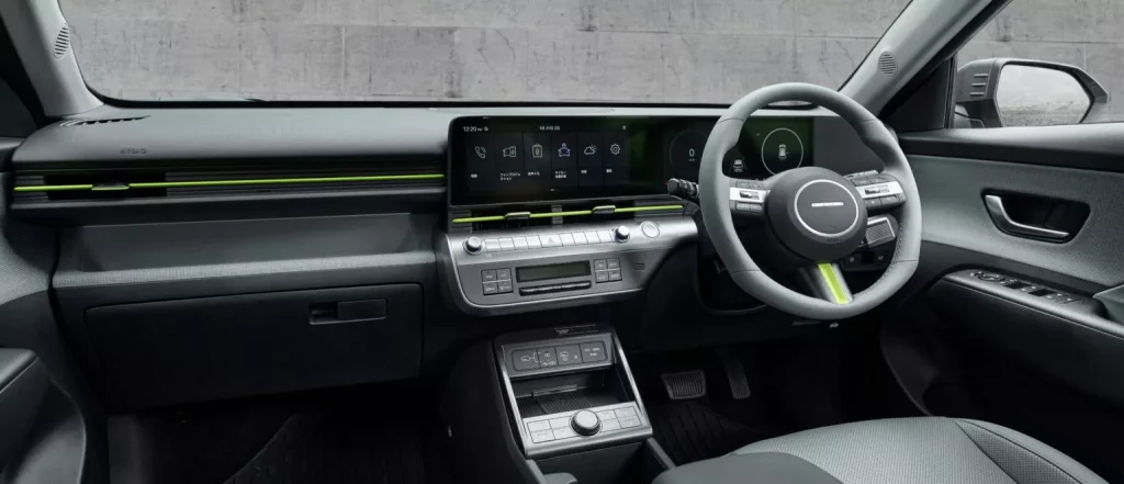 2024 Hyundai Kona Manua Loa. Imagen interior.