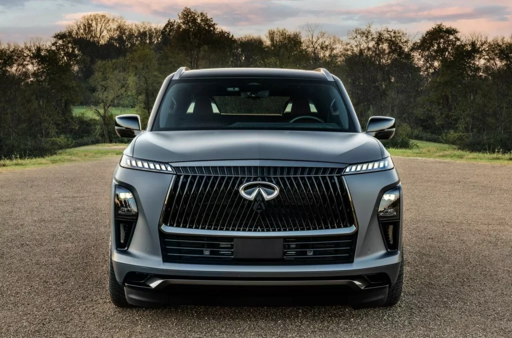 2024 Infiniti QX80 Autograph Lounge. SEMA. Imagen delantera.