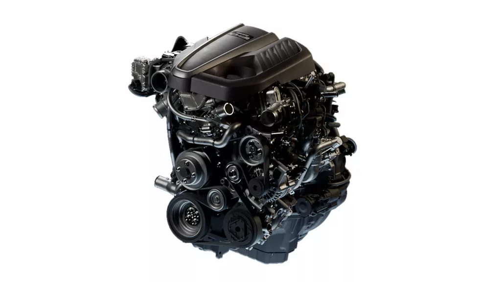 2024 Isuzu D-Max Ddi Maxforce 48v. Imagen motor.