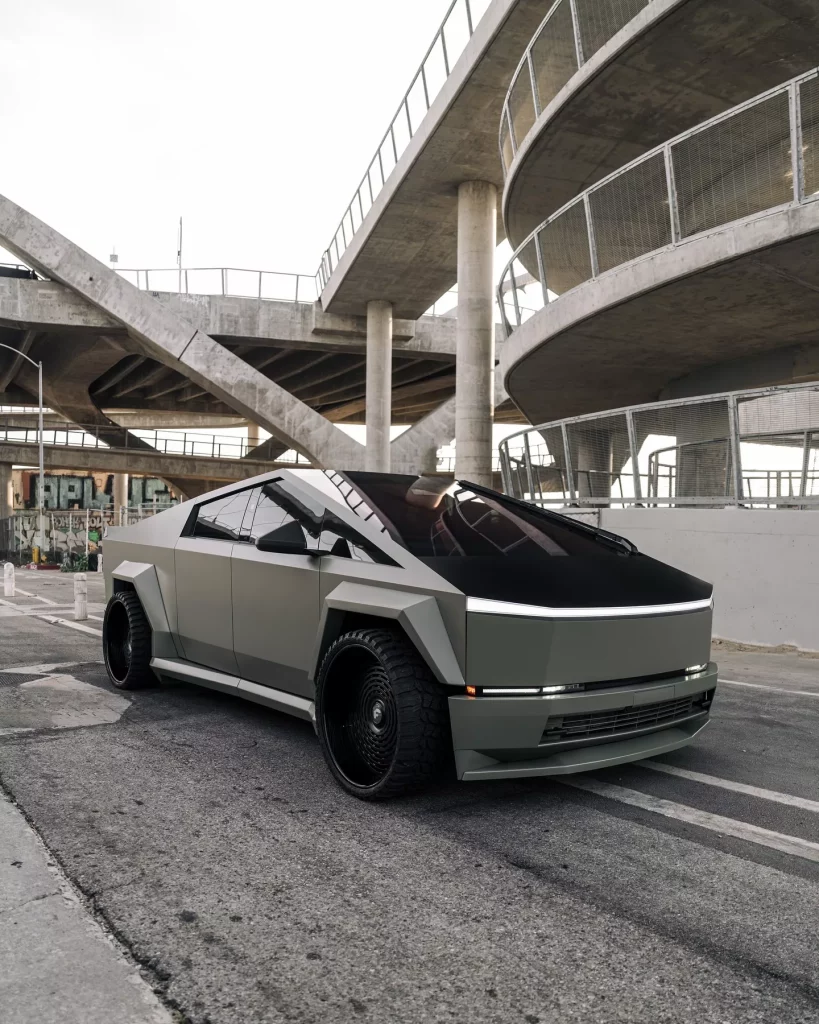 2024 Waido. Tesla Cybertruck Widebody. Imagen estática.