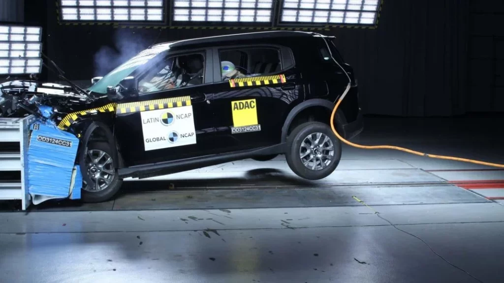 Citroën C3 Aircross del 2024. Latin NCAP. Imagen.