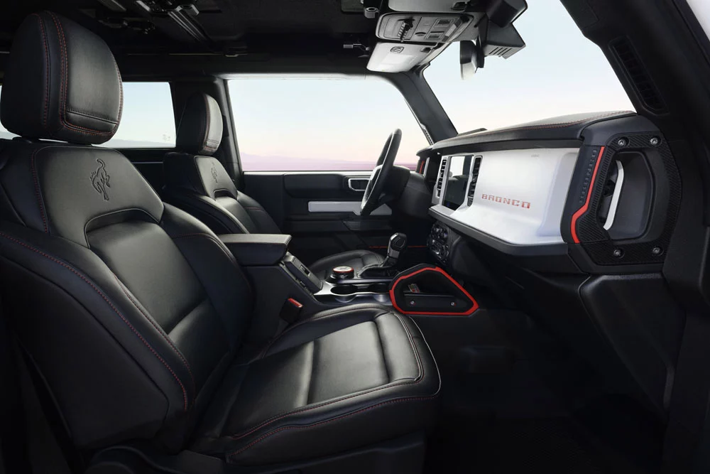 2024 Ford Bronco. Imagen interior.