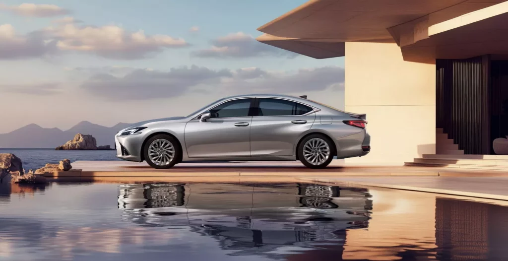 2024 Lexus ES. China. Imagen lateral.