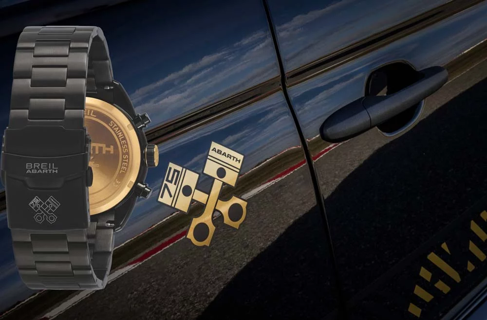 Breil celebra el 75 Aniversario de Abarth con este reloj.