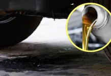 El truco infalible para quitar las manchas de aceite de tu coche… tanto fuera, como dentro