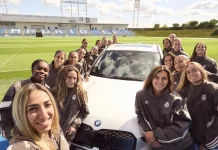 Todos los coches eléctricos de BMW que ya conducen las chicas del Real Madrid