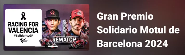 A la venta las entradas del Gran Premio Motul de Barcelona, solidario con las víctimas de la DANA