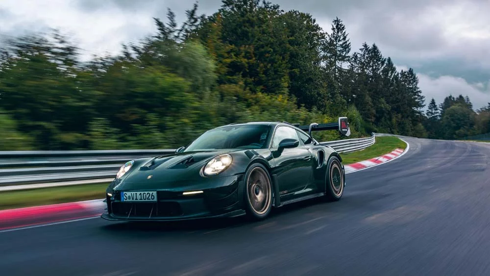 2025 Porsche 911 GT3 RS Manthey Racing. Imagen movimiento.