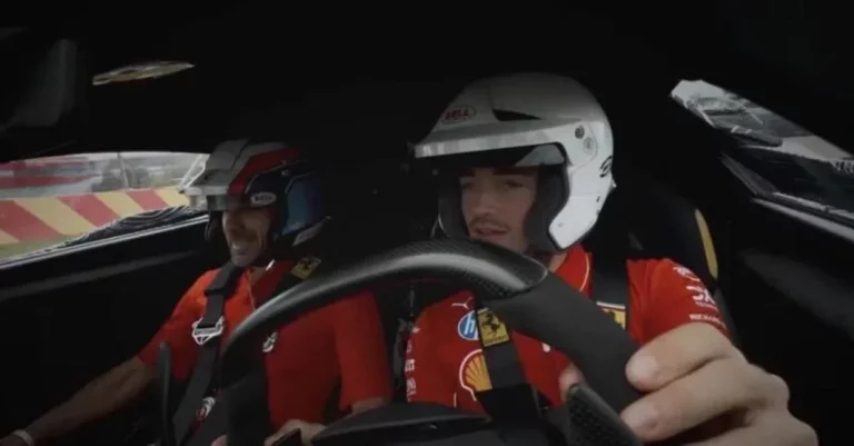 Carlos Sainz y Leclerc prueban el Ferrari F80 antes que nadie y su reacción no tiene precio