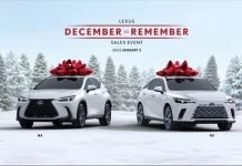 Lexus recuerda con esta campaña que diciembre es su mes