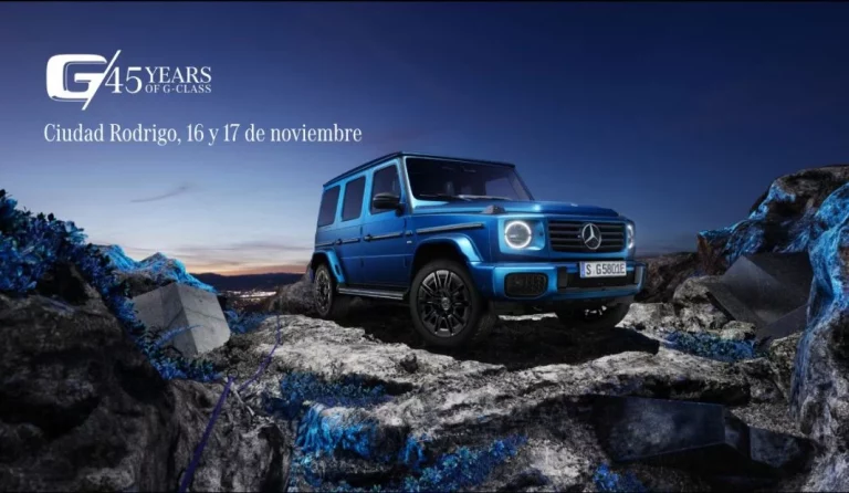 Así celebrará Mercedes-Benz los 45 años del Clase G en España