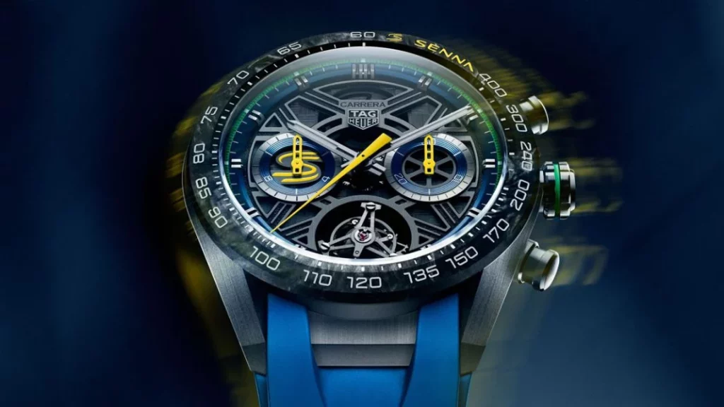 TAG Heuer Carrera Cronografo Tourbillon x Senna14 Motor16