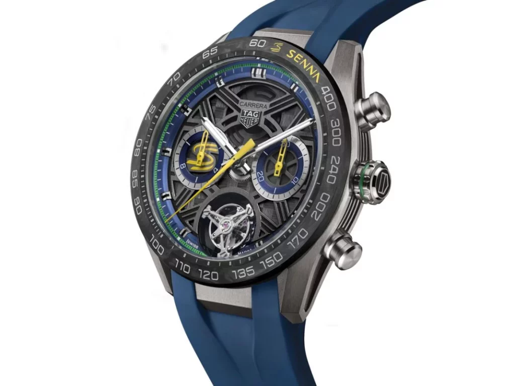 TAG Heuer Carrera Cronografo Tourbillon x Senna17 Motor16