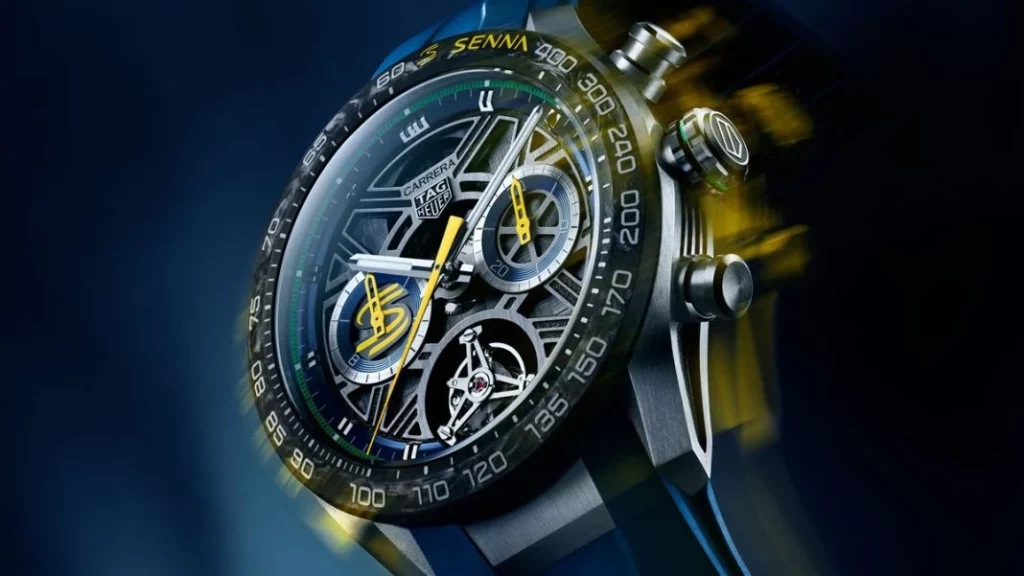 TAG Heuer Carrera Cronografo Tourbillon x Senna21 Motor16