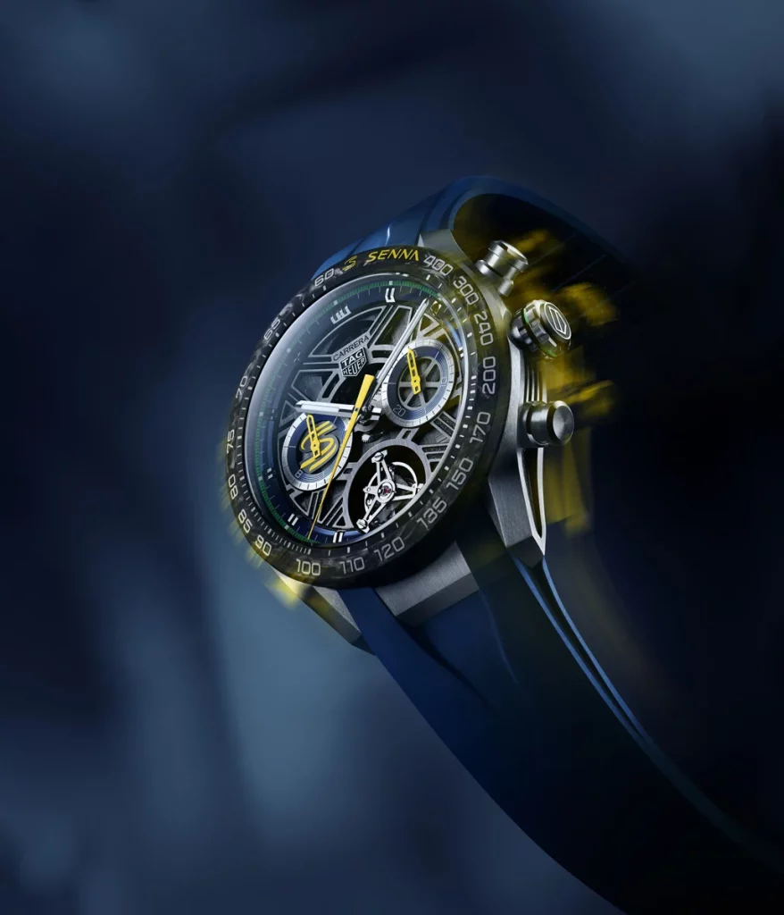 TAG Heuer Carrera Cronografo Tourbillon x Senna22 Motor16