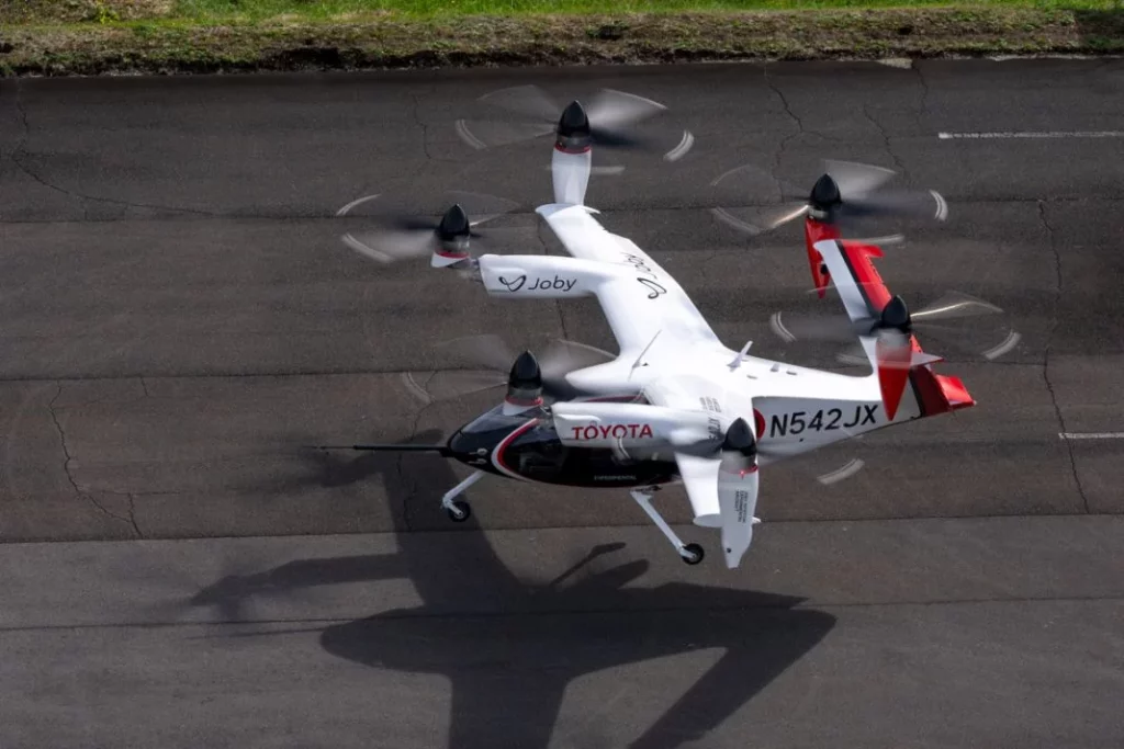 Toyta EVTOL taxi volador4 Motor16