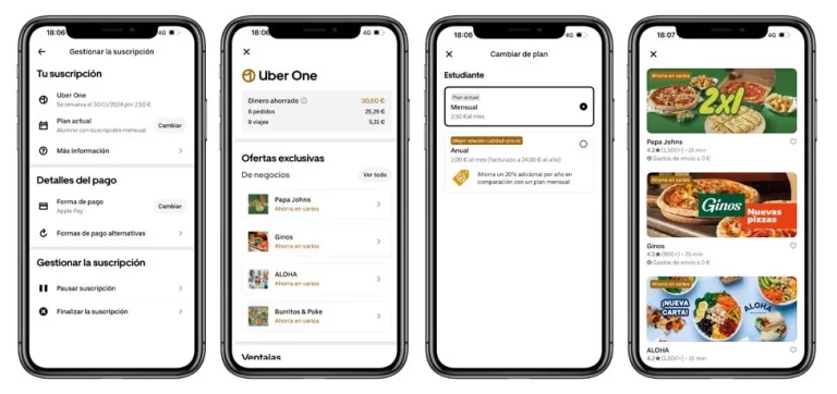 Uber anuncia una suscripción con descuentos para estudiantes universitarios